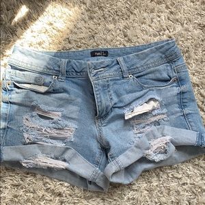 jean shorts